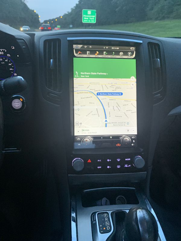 Infiniti G37 Android Tesla Style Screen For Sale In Queens 