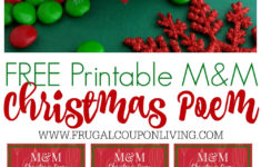 M M Christmas Poem Printable The M M Christmas Story