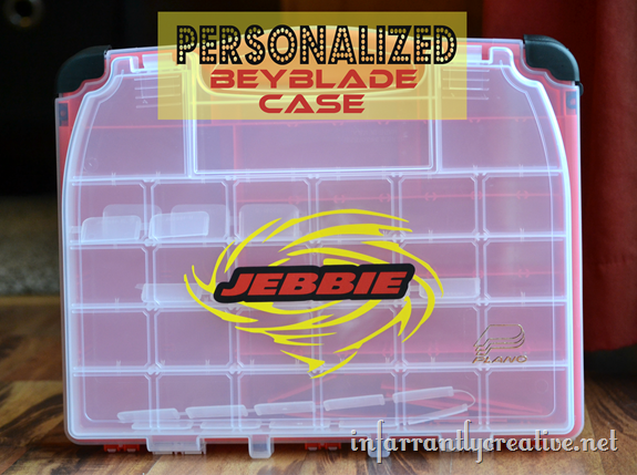 Personalized Beyblade Case Infarrantly Creative