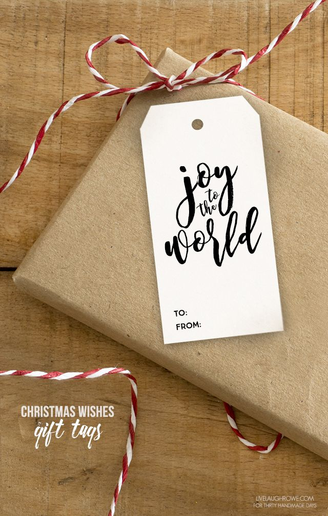 Printable Christmas Tags Christmas Gift Tags Printable