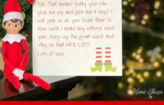 Printable Elf Farewell Letter For Christmas Eve Mama Cheaps