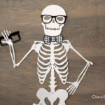 Printable Skeleton Halloween Decoration Fun Family Crafts