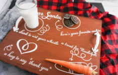 Santa Cookie Tray SVG Collection For Cricut And Silhouette