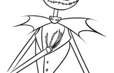 Top 25 Nightmare Before Christmas Coloring Pages For