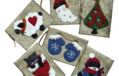 Weekend Kits Blog DIY Christmas Ornaments Felt Stocking