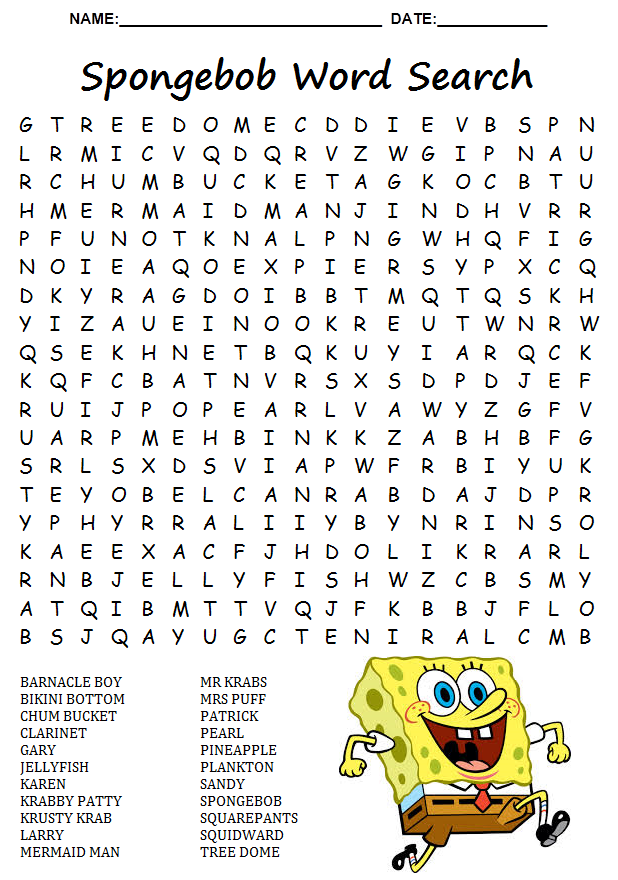 Wonderland Crafts Word Search