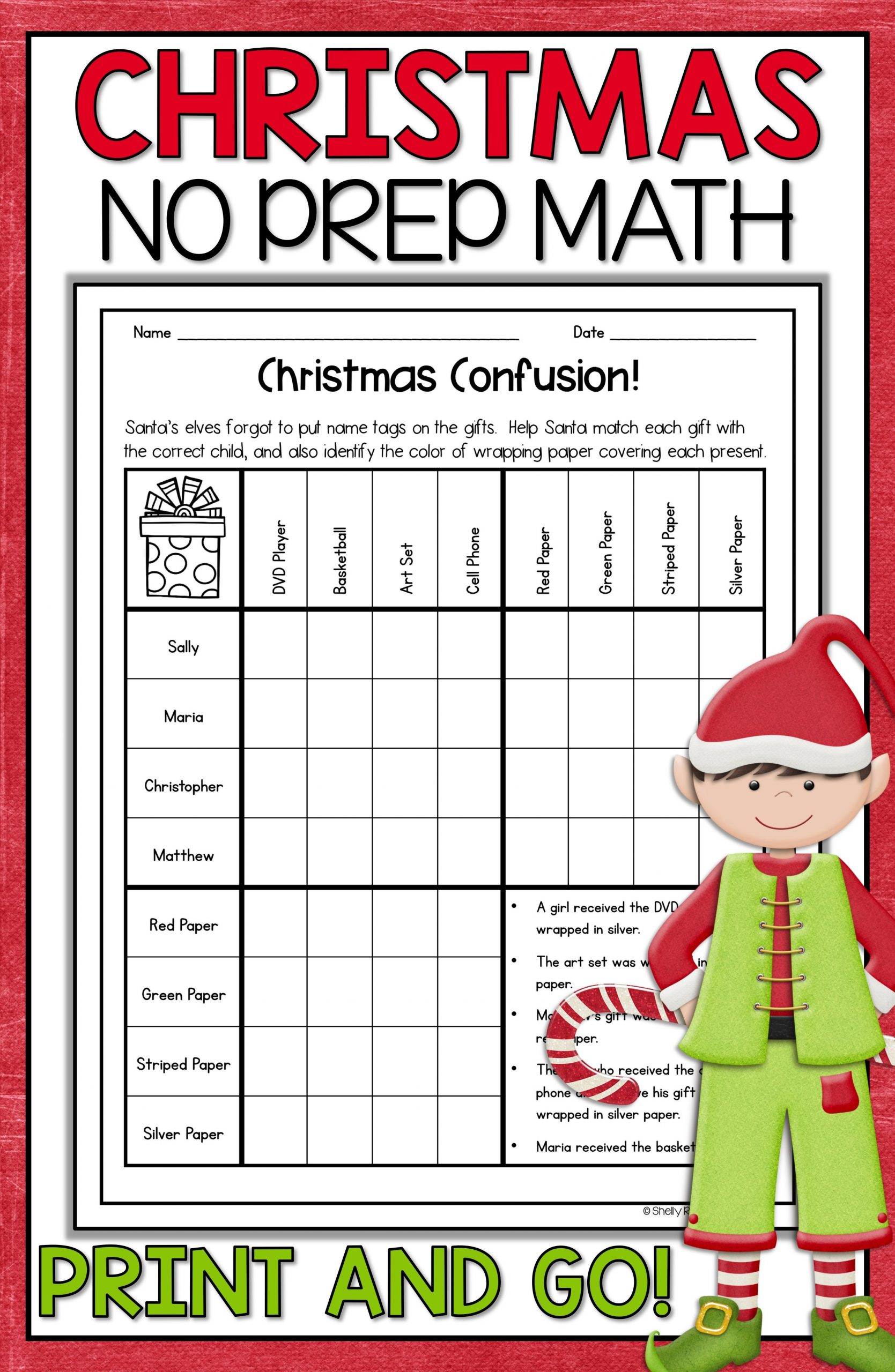 20 Christmas Worksheets 5th Grade Worksheet For Kids