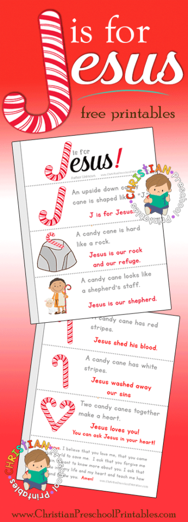 Candy Cane Bible Printables Christian Preschool Printables