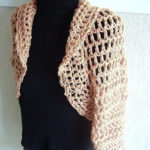 Crochet Pattern Easy SHRUG Num 70 Make It Any Size Even Etsy