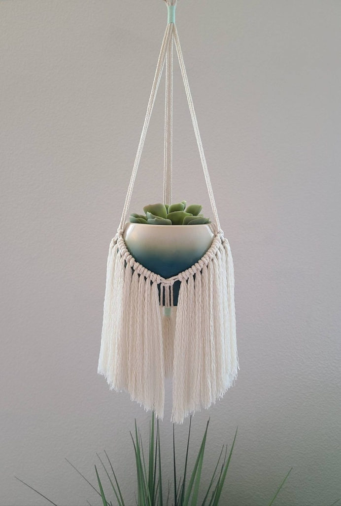 DIY Macrame Plant Hanger Instructions Plant Hanger Pattern