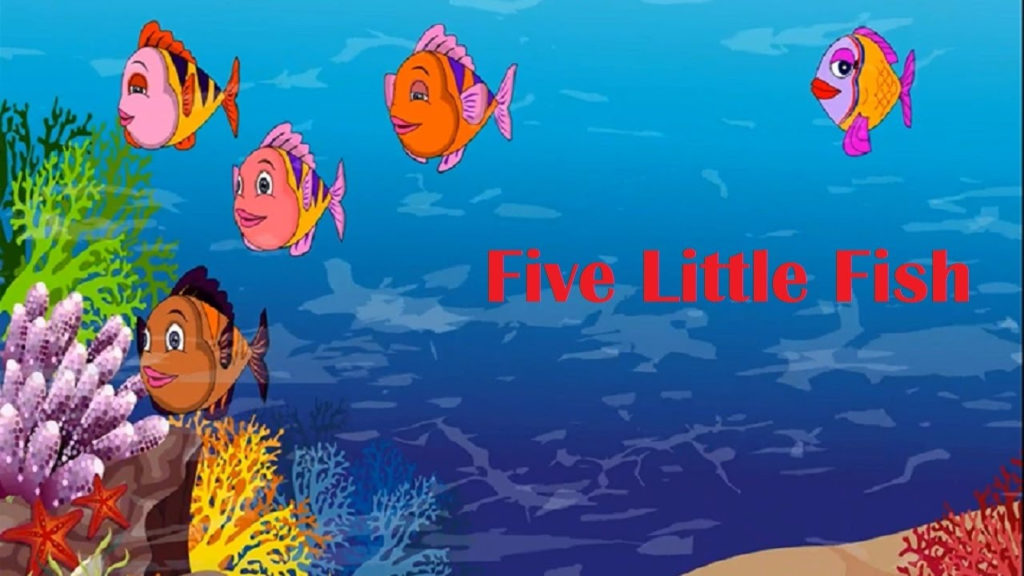 Five Little Fish Song Nursery Rhyme Baby Songs YouTube