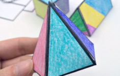 Foldable 3D Shapes FREE Printable Nets Shapes