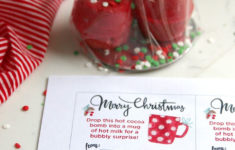 Hot Chocolate Bombs Recipe With Free Printable Gift Tags