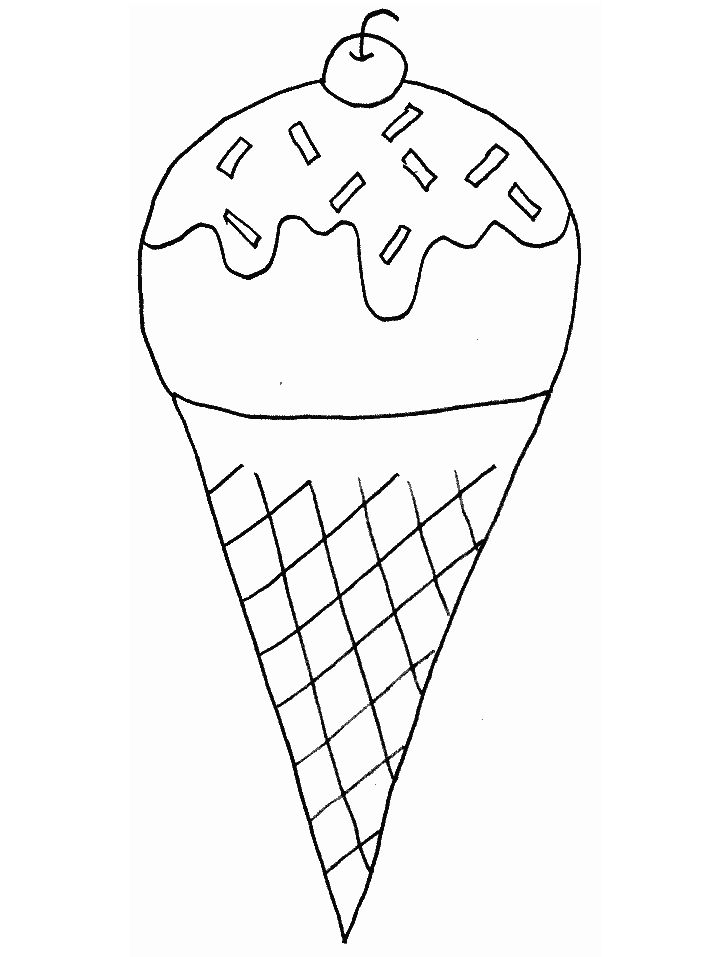 Icecream Summer Coloring Pages Coloring Page Book For Kids 