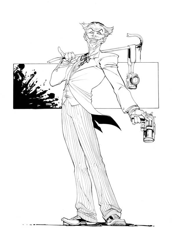 Joker Coloring Pages To Download And Print For Free