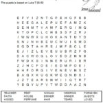Lesson In Forgiveness Word Search In 2020 Sunday School