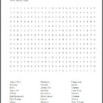 New Jersey Cities Printable Word Search Puzzle Student