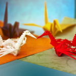 Origami Crane Skeleton 3D Model 3D Printable Obj