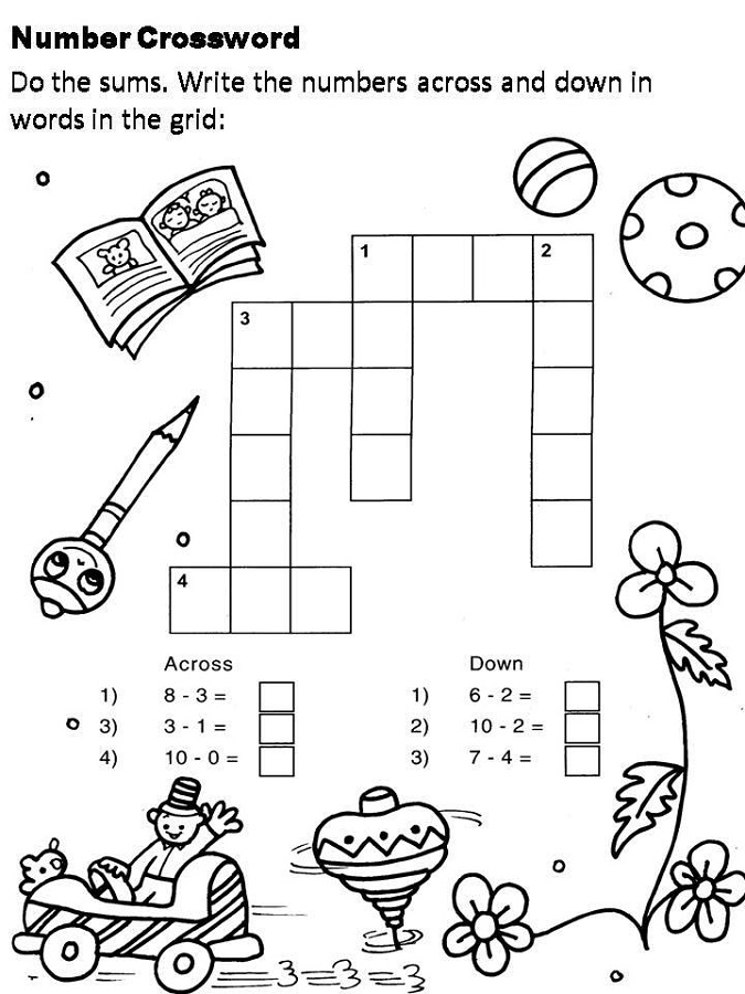 Printable Crosswords For Kids Activity Shelter