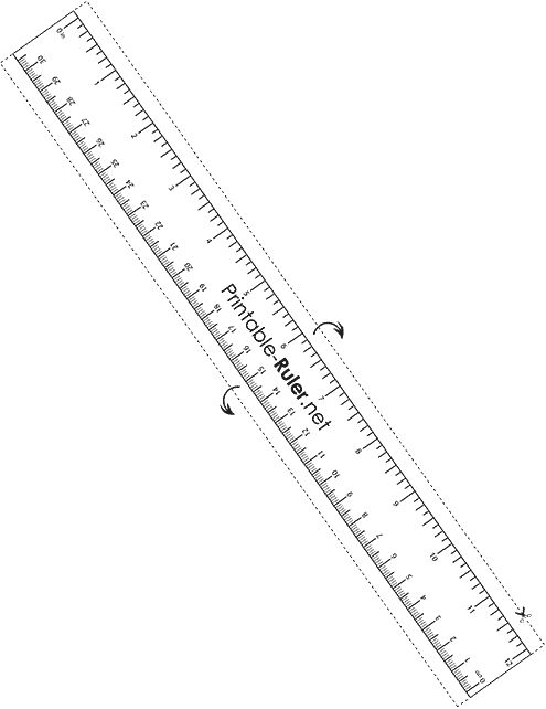 Printable Ruler Your Free And Accurate Printable 