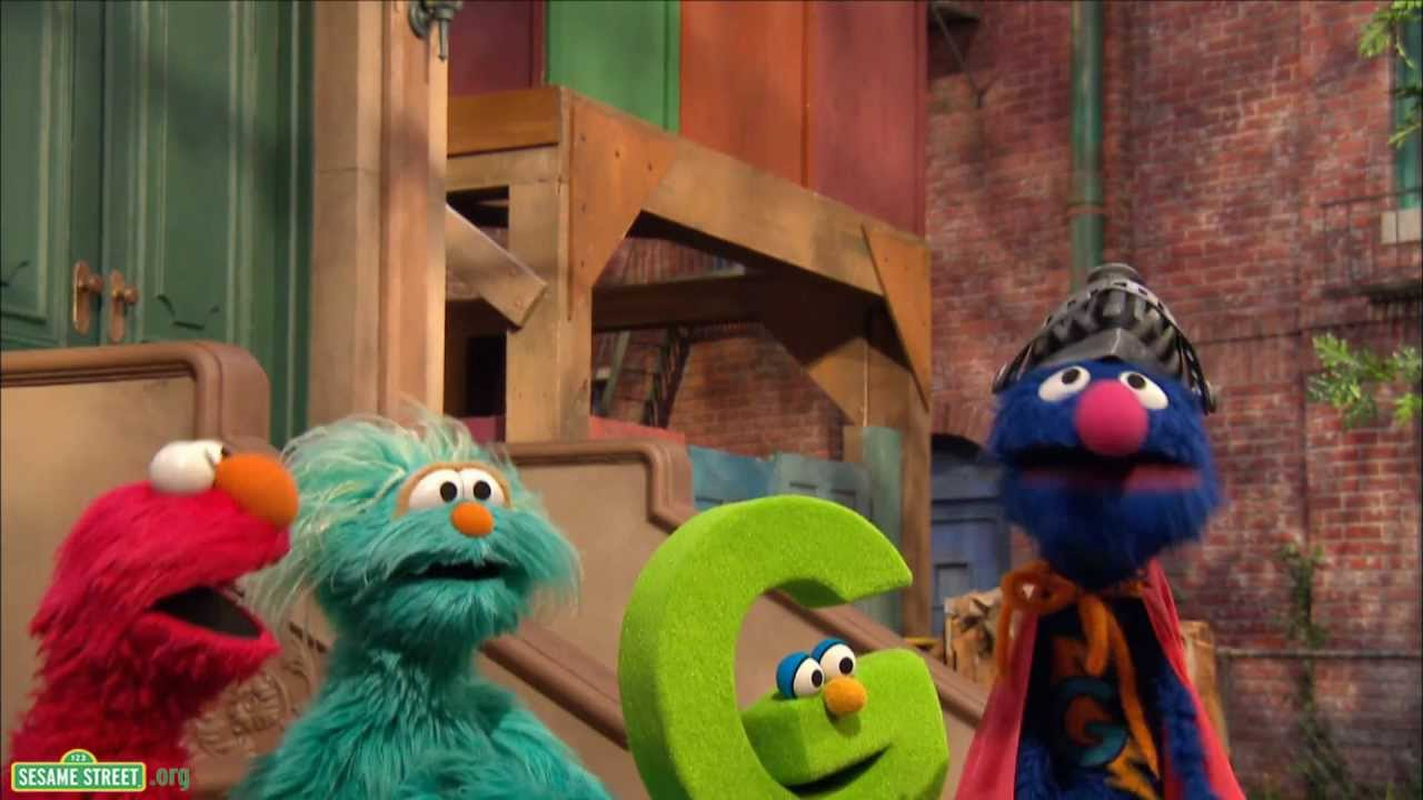 Sesame Street Song Super Grover With A G YouTube