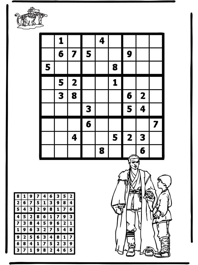 Sudoku Star Wars Puzzle