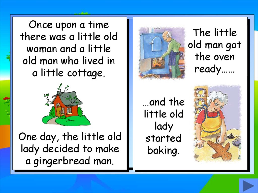 The Gingerbread Man Online Presentation