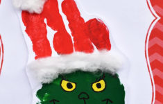 The Grinch Handprint Christmas Card With Printable I