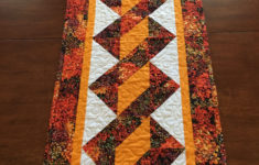 Twisted Pole Table Runner Created As A Gift To My Daughter