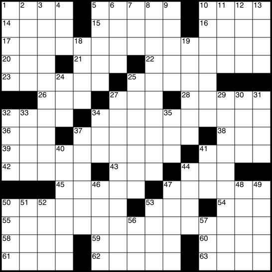 Universal Crossword Puzzle Games Puzzles Smithsonian