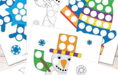 Winter Do A Dot Printables Winter Theme Preschool Dot