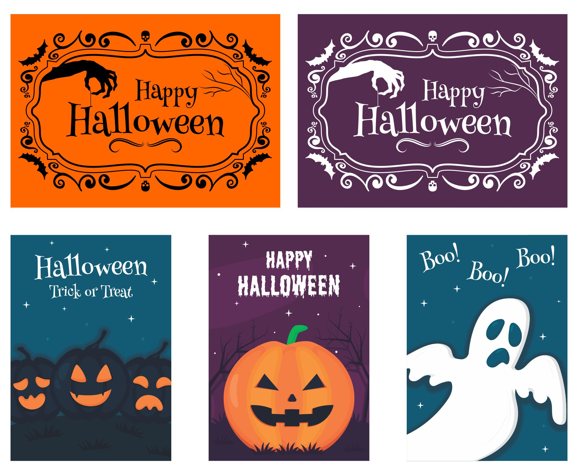 10 Best Happy Halloween Printable Signs Printablee