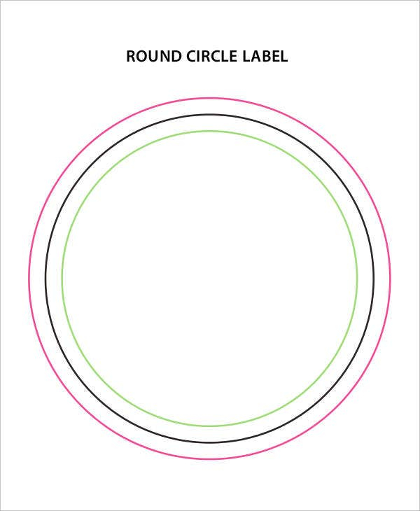 11 Circle Template Free Premium Templates