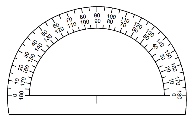 16 useful printable protractors kittybabylove freeprintabletmcom