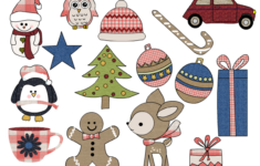 27 Free Printable Christmas Stickers