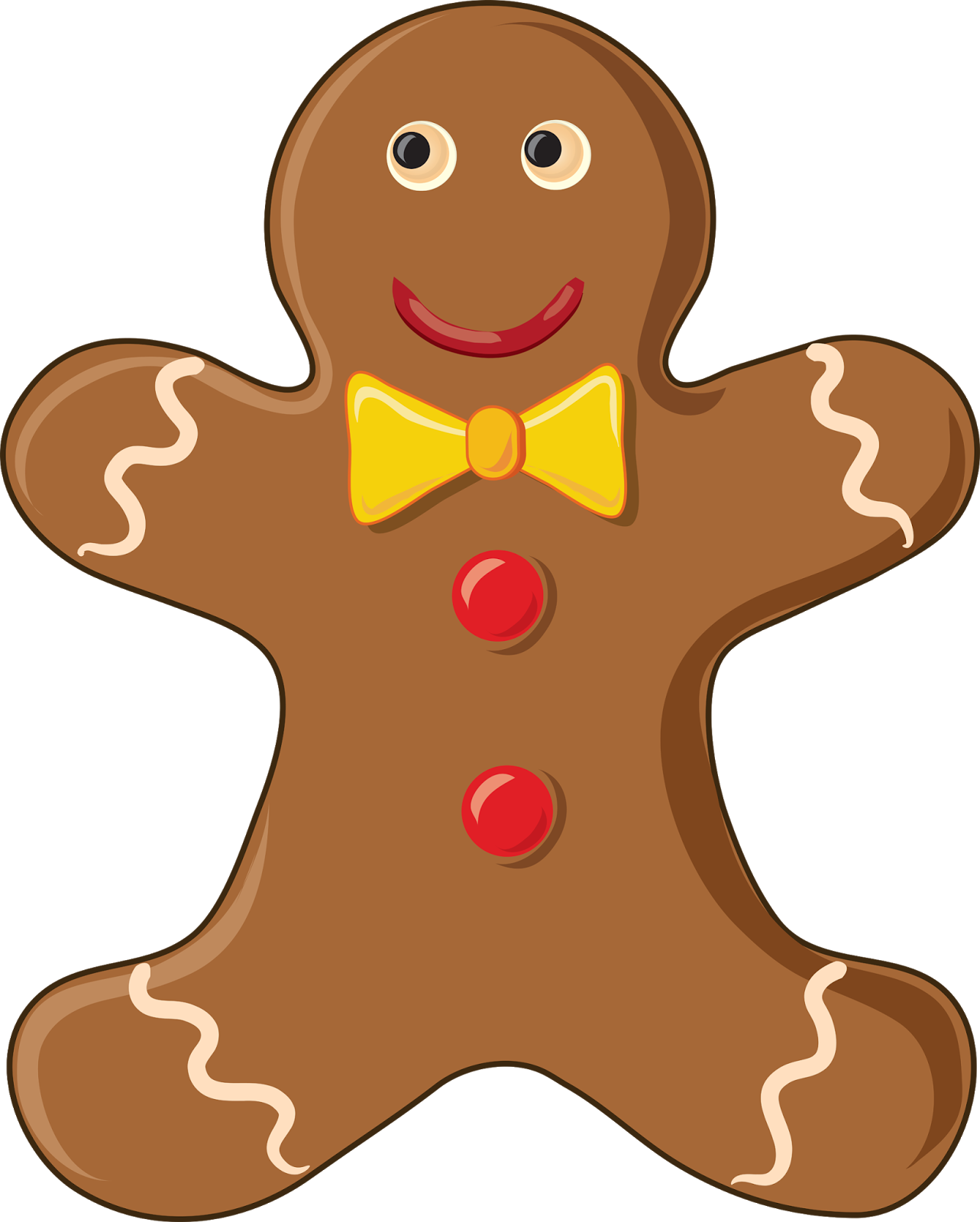 55 Free Gingerbread Man Clipart Cliparting