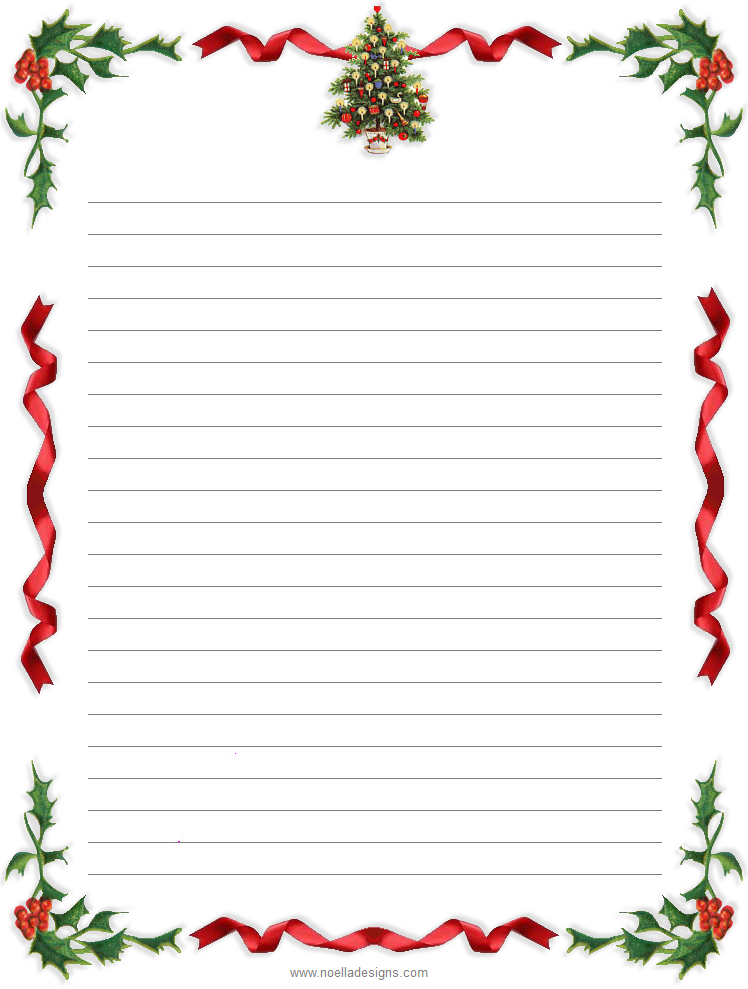 Agalligani Christmas Note Paper Christmas 