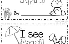 April In Kindergarten FREE WORKSHEETS April Preschool Kindergarten