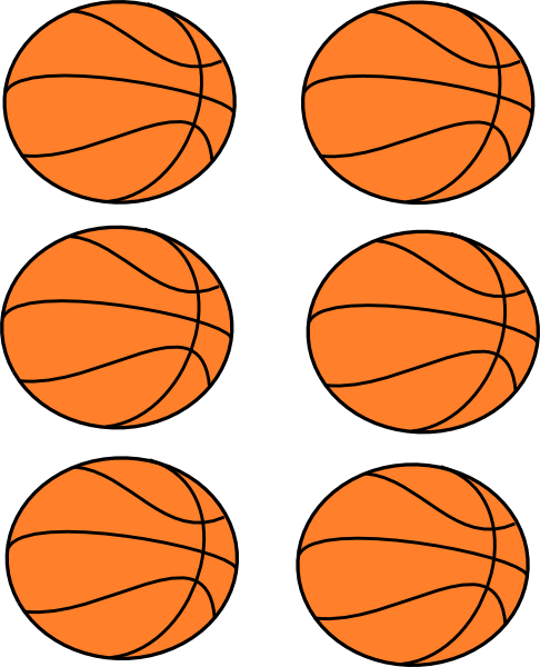 Basketball Cutouts Printable Free FreePrintableTM com