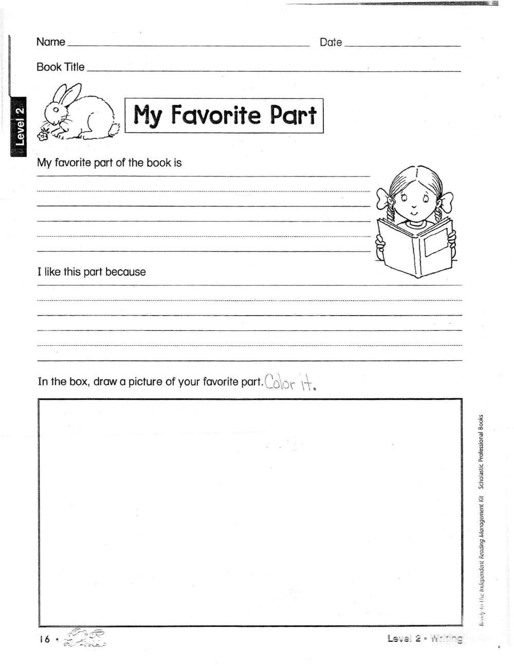 Book Report Template Kindergarten 3 TEMPLATES EXAMPLE