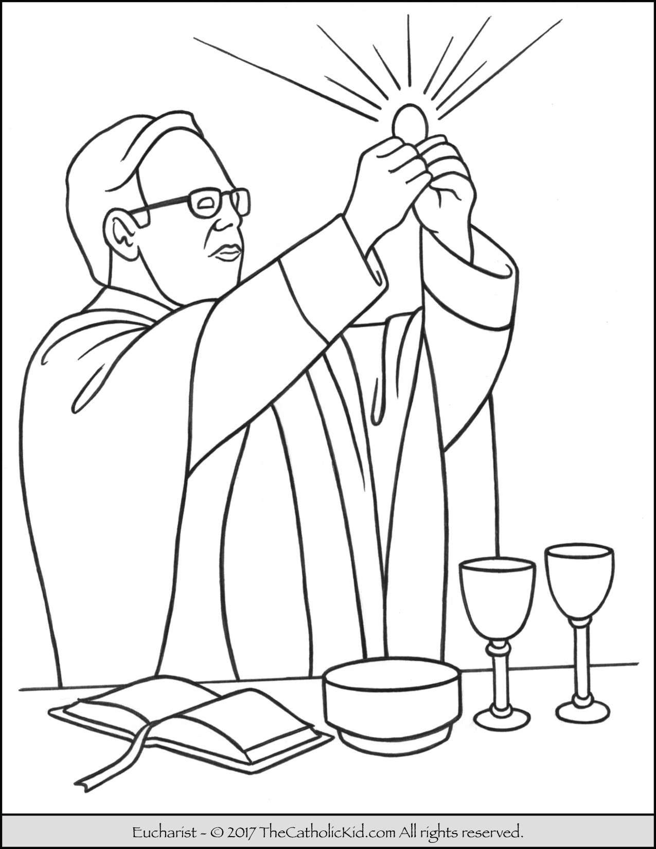 Catholic Thanksgiving Coloring Pages At GetColorings 