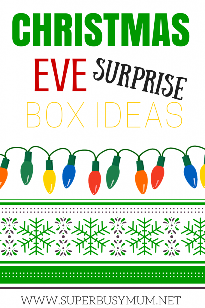 Christmas Eve Box Ideas Super Busy Mum Northern Irish 