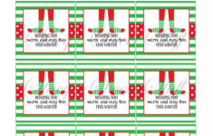 Christmas Sock Gift Tag Christmas Socks Tag Socks Tag