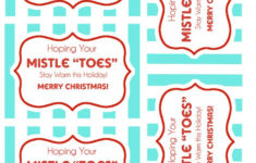 Christmas Socks Gift Holiday Gift Tags Printable