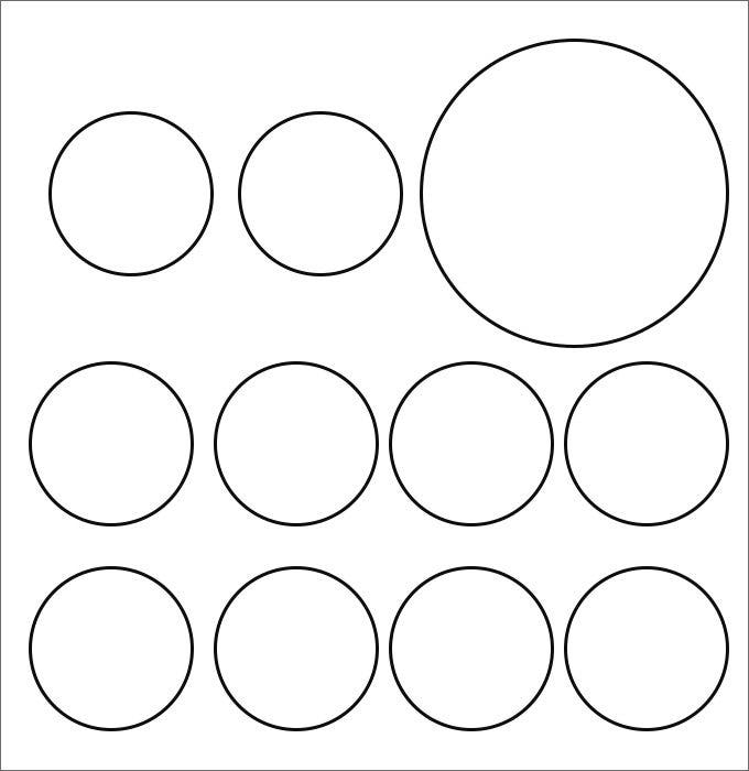 Circle Template Free Premium Templates