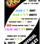 Drunk UNO Drinking Game Rules Games Night Pro