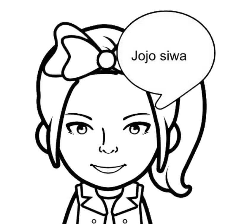 Free Printable JoJo Siwa Coloring Pages