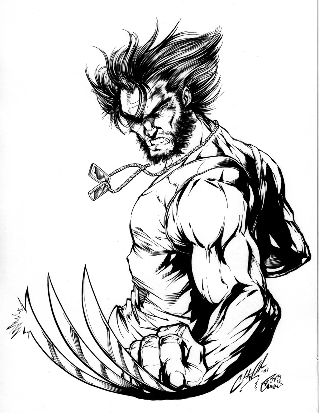 Free Printable Wolverine Coloring Pages For Kids