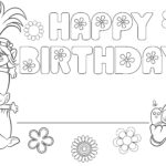 Happy Birthday Coloring Card New Collection 2020 Free
