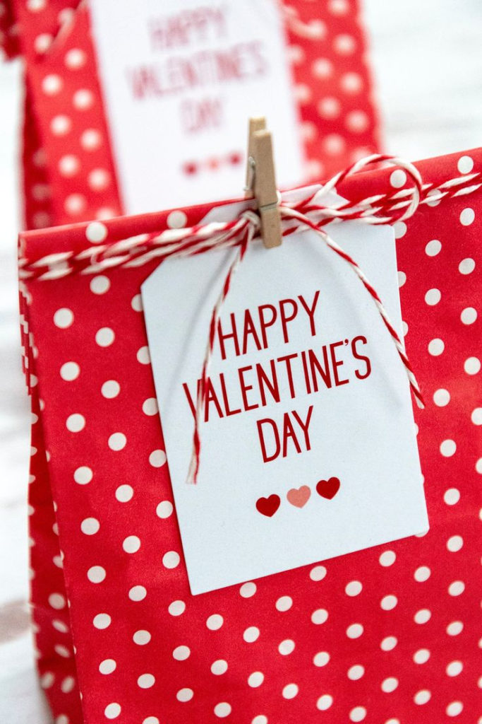 Happy Valentines Day Tag Free Printable FreePrintableTM com